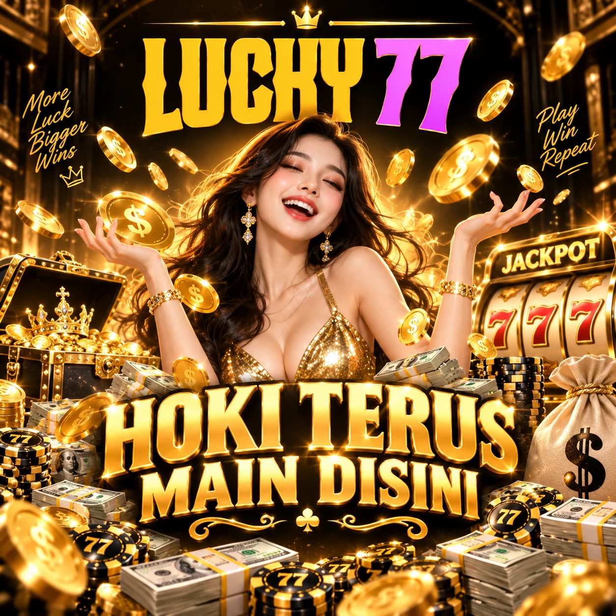 Lucky77 : Situs Slot Gacor Hari Ini dengan Akses Cepat dan Game Populer